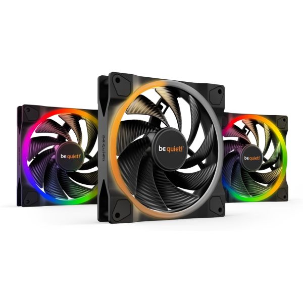 Cooler Be quiet! Light Wings para Gabinete ARGB 140 mm BL079 - Preto