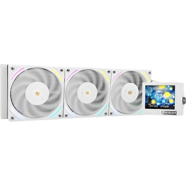 Cooler Líquido Thermalright Mjolnir Vision 360 LCD/ARGB para CPU - Branco