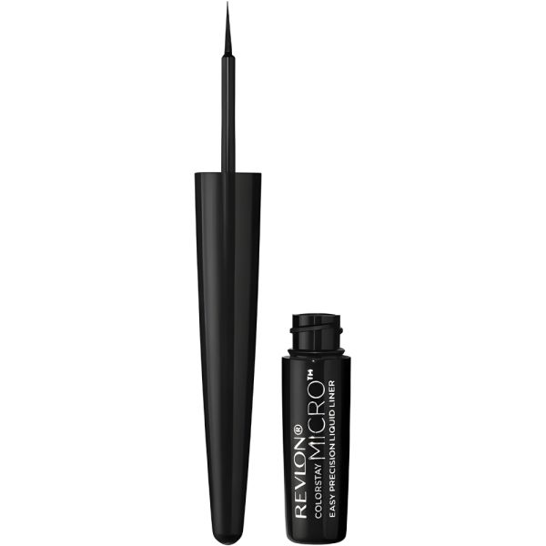 Delineador de Olhos Líquido Revlon Colorstay Micro Easy Precision 301 Blackout - 1.7mL
