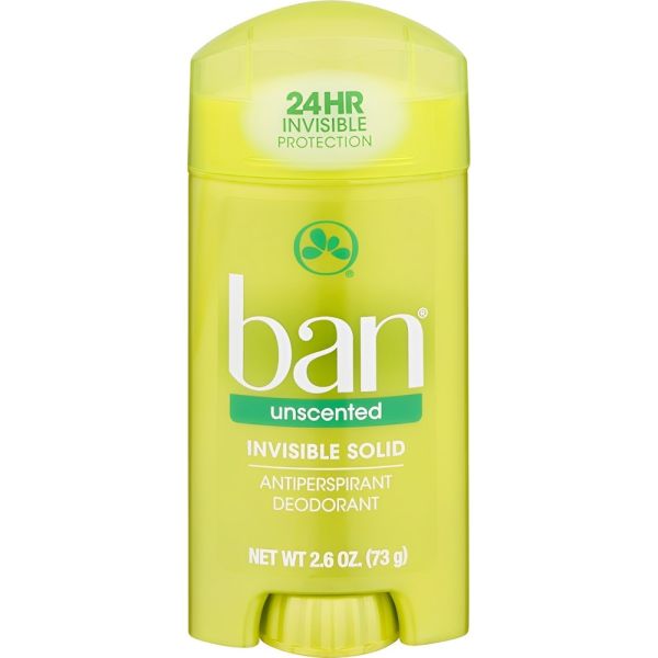 Desodorante em Barra Ban Sem Fragrância - 73gr