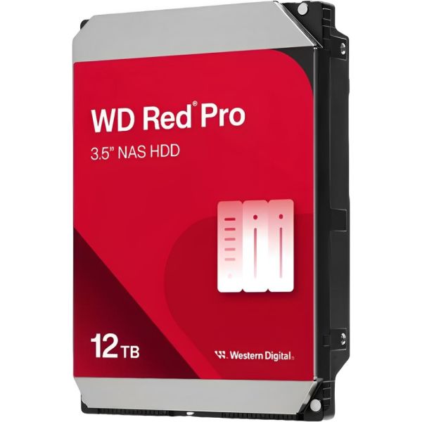 Disco Rígido Interno Western Digital Red Pro NAS 12 TB (WD122KFBX)