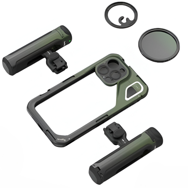 Estojo Protetor Kit SmallRig de Vídeo Brandon Li para iPhone 15 Pro Max 4407