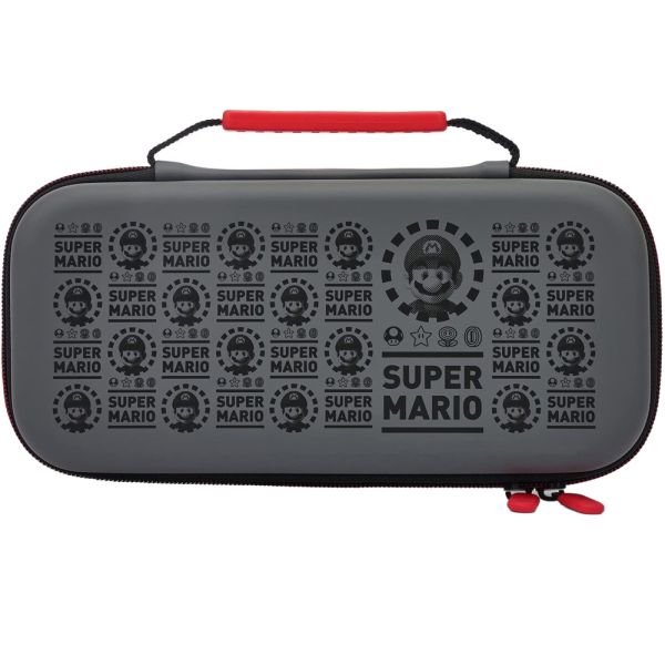 Estojo Protetor PowerA Super Mario para Nintendo Switch - Preto (PWA-A-02860)