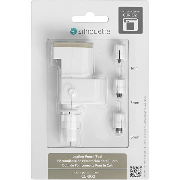 Ferramenta para Perfuração de Couro Silhouette CURIO-TOOL-PUNCH-SET