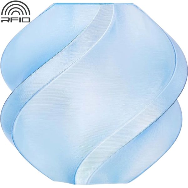 Filamento para Impressora 3D Bambu Lab PETG Translucent 1.75 mm - Translucent Light Blue 1kg