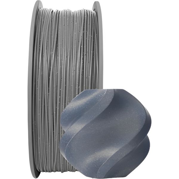 Filamento para Impressora 3D Bambu Lab Pla Sparkle 1.75 mm - Slate Gray 1kg