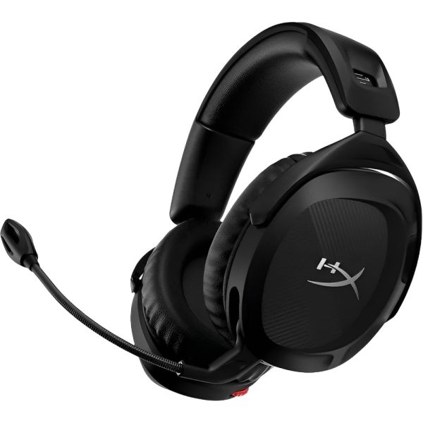 Fone de ouvido Gamer Kingston HyperX Cloud Stringer 2 676A2AA Sem Fio - Preto