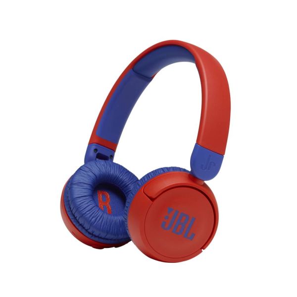 Fone de ouvido JBL JR310BT para Crianças Bluetooth - Vermelho/Azul