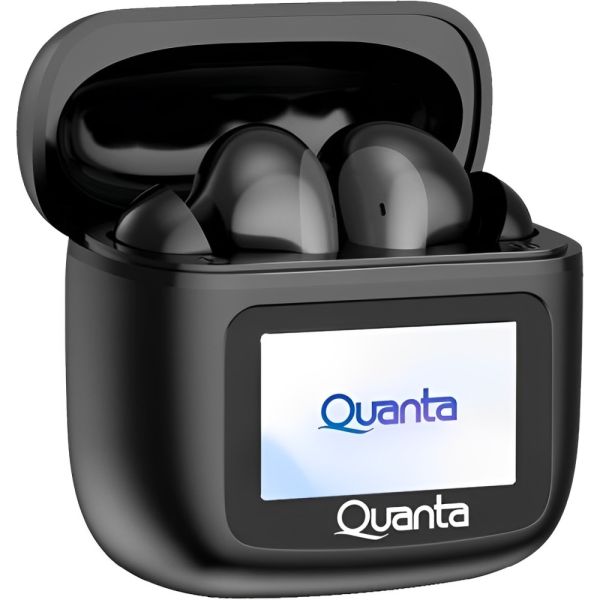 Fone de ouvido Quanta TWS Studio Pro QTASP40 Sem fio - Preto