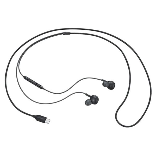 Fone de ouvido Samsung EO-IC100BBEGWW Sound By AKG Tipo-C - Preto