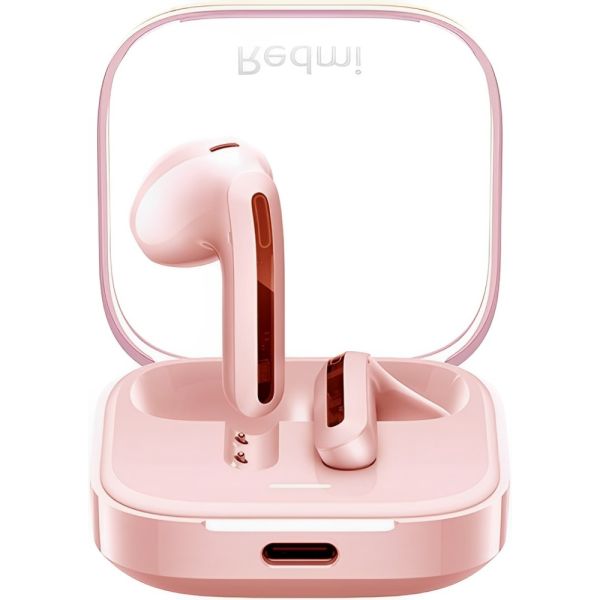 Fone de ouvido Xiaomi Redmi Buds 6 Active M2344E1 Bluetooth - Pink