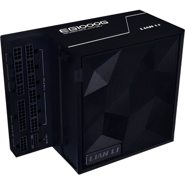Fonte de Alimentação Lian Li EDGE 80 Plus Gold Full Modular 1000 W - Preto
