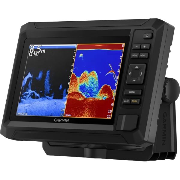 GPS Garmin Echomap UHD2 72cv + Transdutor GT20-TM + Mapa Brasil NSSA012R - Preto 010-02593-01)