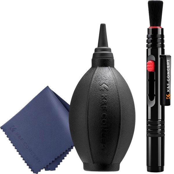 Kit de Limpeza K&F para Câmera 3 em 1 (SKU.1694)