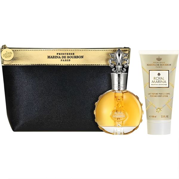 Kit Perfume Marina De Bourbon Royal Marina Diamond - Feminino 3 peças