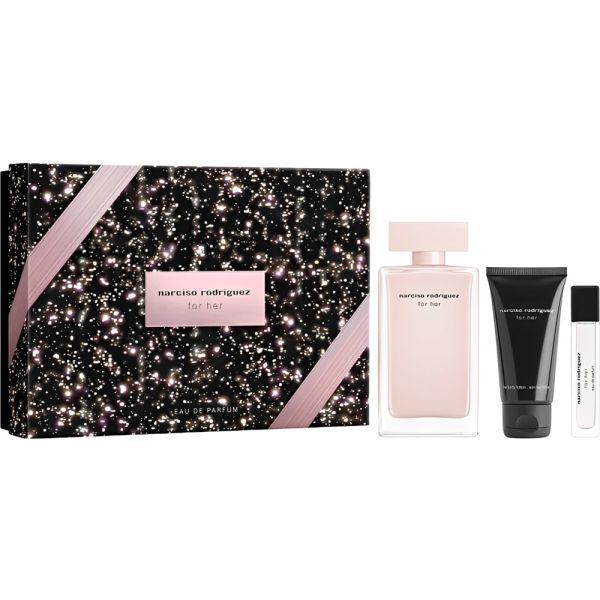 Kit Perfume Narciso Rodriguez For Her EDP - Feminino 3 peças
