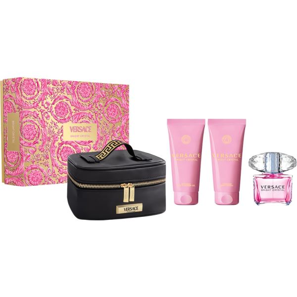 Kit Perfume Versace Bright Crystal EDT - Feminino 4 peças