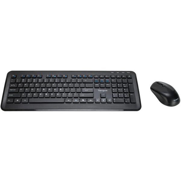 Kit Teclado + Mouse Sem Fio Targus AKM610BT - Preto (Português)