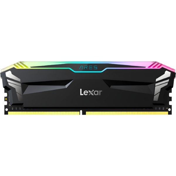 Memória RAM DDR4 Lexar 3600 MHz 8 GB Ares RGB LD4BU008G-R3600GSLA - Preto