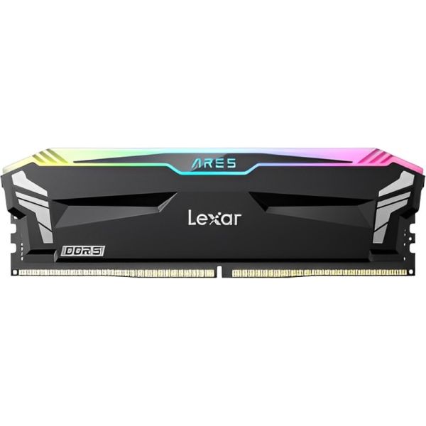 Memória RAM DDR5 Lexar Ares RGB 6000 Mhz 16 GB (LD5BU016G-R6000GDLA)