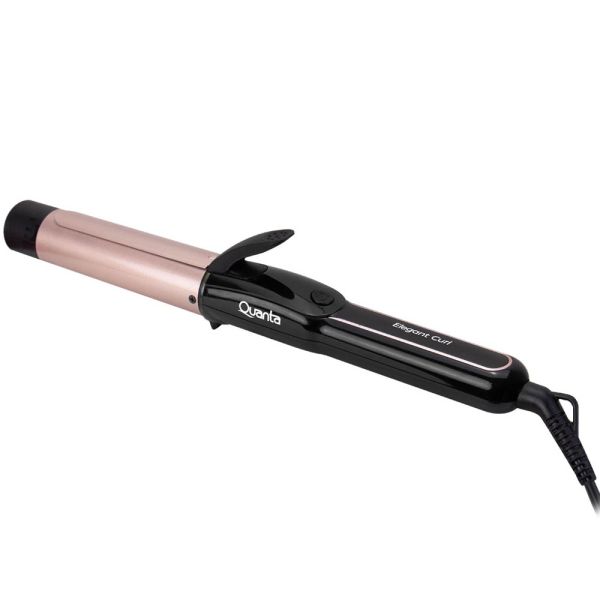 Modelador de Cabelo Quanta QTOC320 Elegant Curl 32mm Bivolt - Preto/Rosa