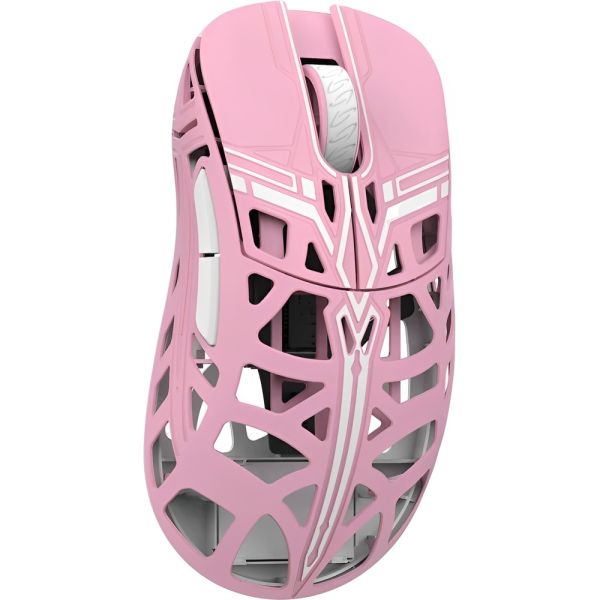 Mouse Gamer Sem Fio Magnesium WLmouse Ergo Sword X 8K Omron Opticals - Rosa