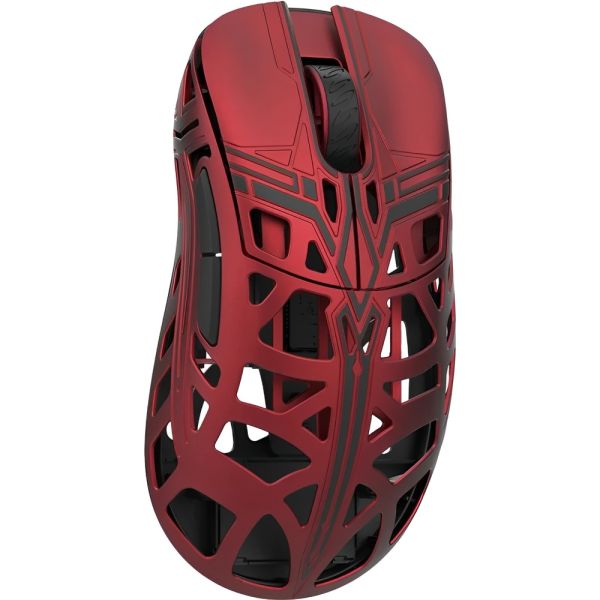 Mouse Gamer Sem Fio Magnesium WLmouse Ergo Sword X 8K Omron Opticals - Vermelho