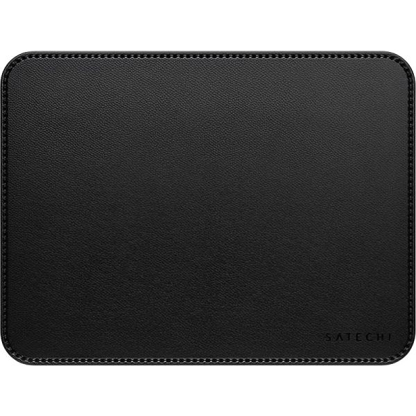 Mouse Pad Satechi Vegan-Leather Premium ST-LMPK - Preto 25 x 19 cm