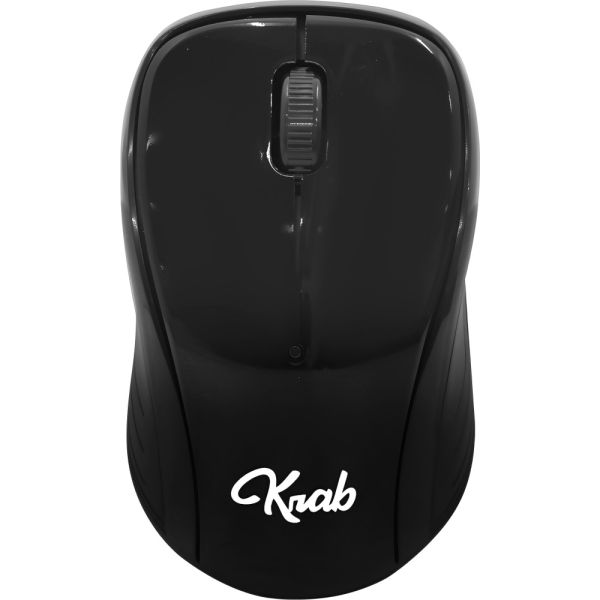 Mouse Sem Fio Krab KBMI12 - Preto