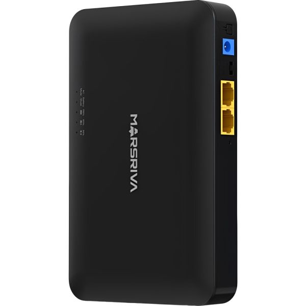 Nobreak UPS Mini Marsriva KP2 Pro 8000 mAh 30 W - Preto