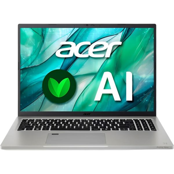 Notebook Acer Aspire Vero AV16-51P-7063 16" Intel Core Ultra 7-155U 16 GB LPDDR5x 512 GB SSD - Cinza