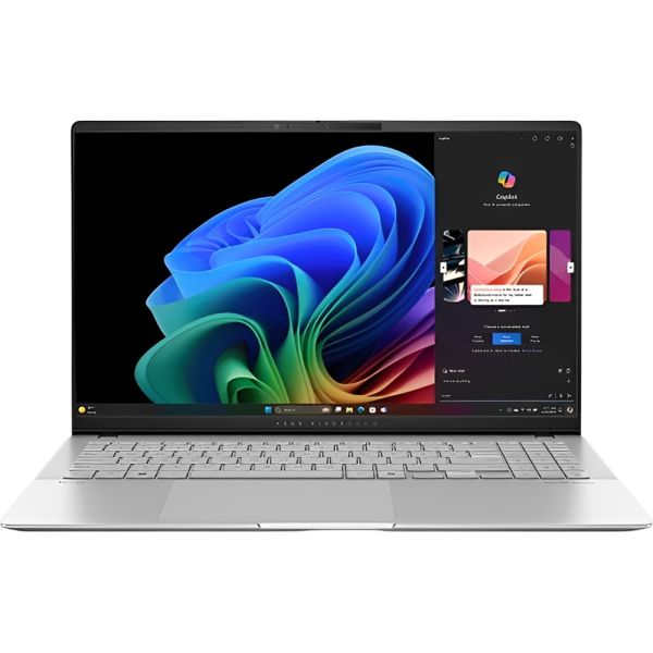 Notebook Asus VivoBook S15 OLED S5507QA-MA041W 15.6" Snapdragon X Lite X1E 16 GB DDR5 1 TB SSD - Prata