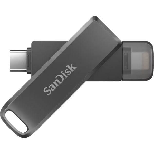 Pendrive Sandisk iXpand Flash Drive Luxe 256 GB - Preto