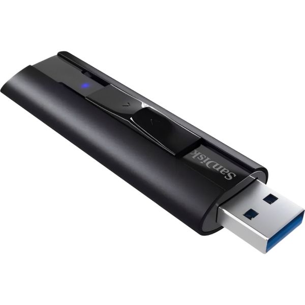 Pendrive SanDisk Z880 Extreme Pro USB 3.2 256 GB - Preto (SDCZ880-256G-G46)