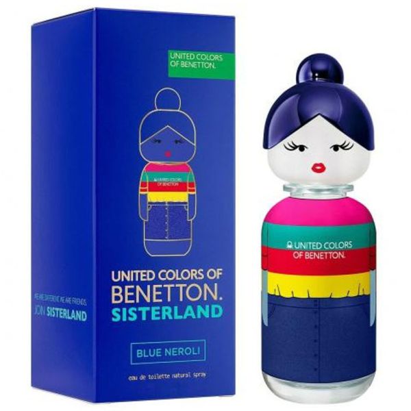 Perfume Benetton Colors Sisterland Blue Neroli EDT - Feminino 80mL