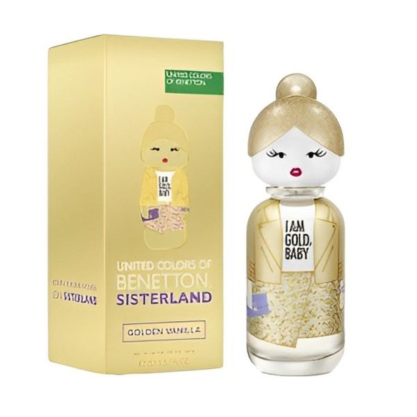 Perfume Benetton Sisterland Gold EDP - Feminino 80mL