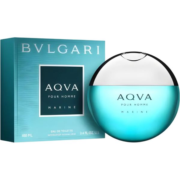 Perfume Bvlgari Aqva Pour Homme Marine EDT - Masculino 100mL