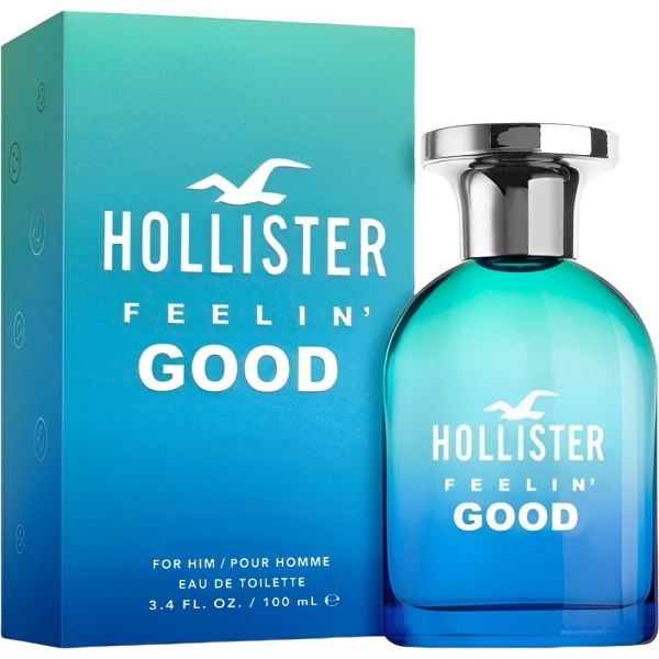 Perfume Hollister Feelin' Good EDT - Masculino 100mL