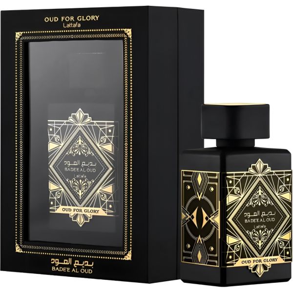 Perfume Lattafa Bade'e Al Oud Oud For Glory EDP - Unissex 100mL