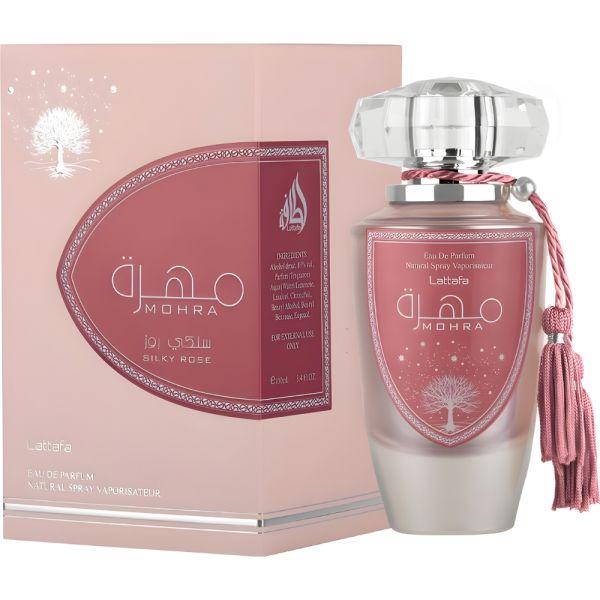 Perfume Lattafa Mohra Silky Rose EDP - Feminino 100mL