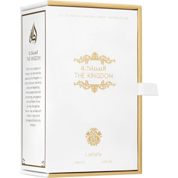 Perfume Lattafa The Kingdom EDP - Masculino 100mL