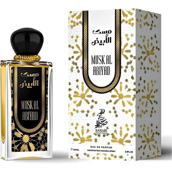 Perfume Sahari Musk Al Abiyad EDP - Unissex 100mL