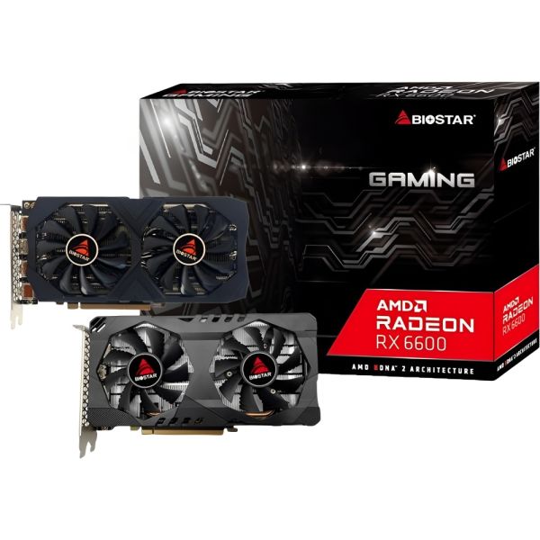 Placa de Vídeo Biostar Radeon RX 6650 Gaming 8 GB GDDR6
