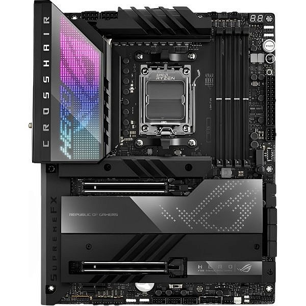Placa Mãe Asus ROG Crosshair X670E Hero AM5 DDR5 Wifi - Preto