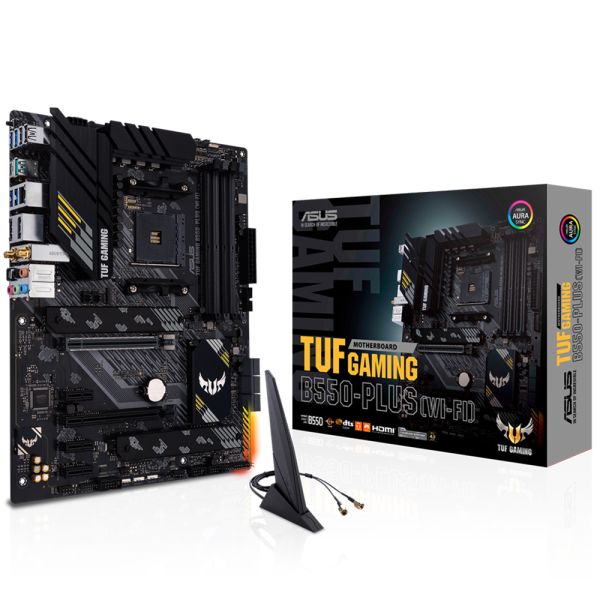 Placa Mãe Asus TUF Gaming B550-PLUS Wifi AM4 DDR4
