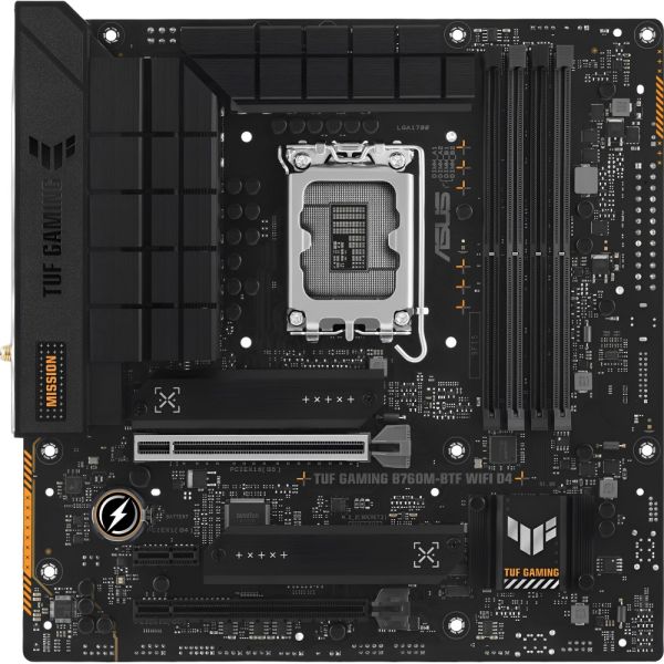 Placa Mãe Asus TUF Gaming B760M-BTF D4 LGA 1700 DDR4 Wifi - Preto