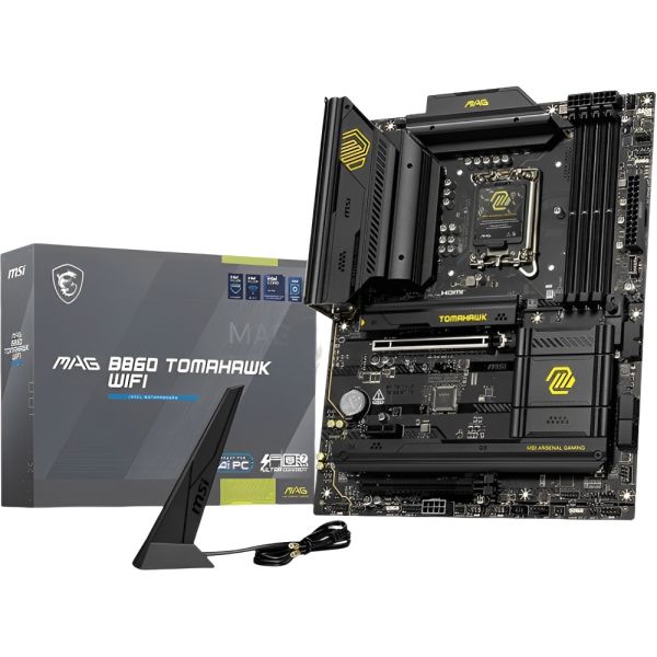 Placa Mãe MSI MAG B860 Tomahawk Wi-Fi LGA 1851 DDR5