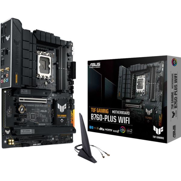 Placa-Mãe Asus TUF Gaming B760-Plus Wifi LGA 1700 DDR5