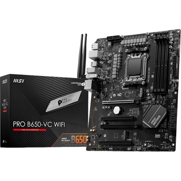 Placa-mãe MSI Pro B650-VC Wifi AM5 DDR5