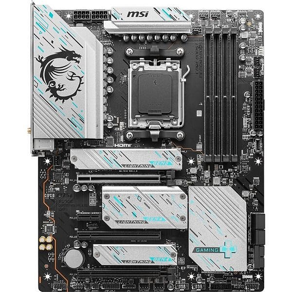 Placa-mãe MSI X670E Gaming Plus AM5 DDR5 Wifi